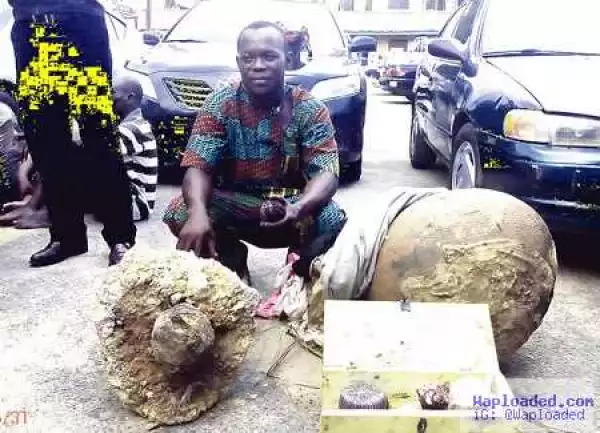 Herbalist defrauds gullible banker of N2.5m for Money Ritual Soap (photo)